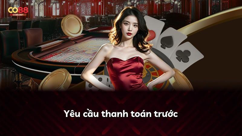 Yêu cầu thanh toán trước